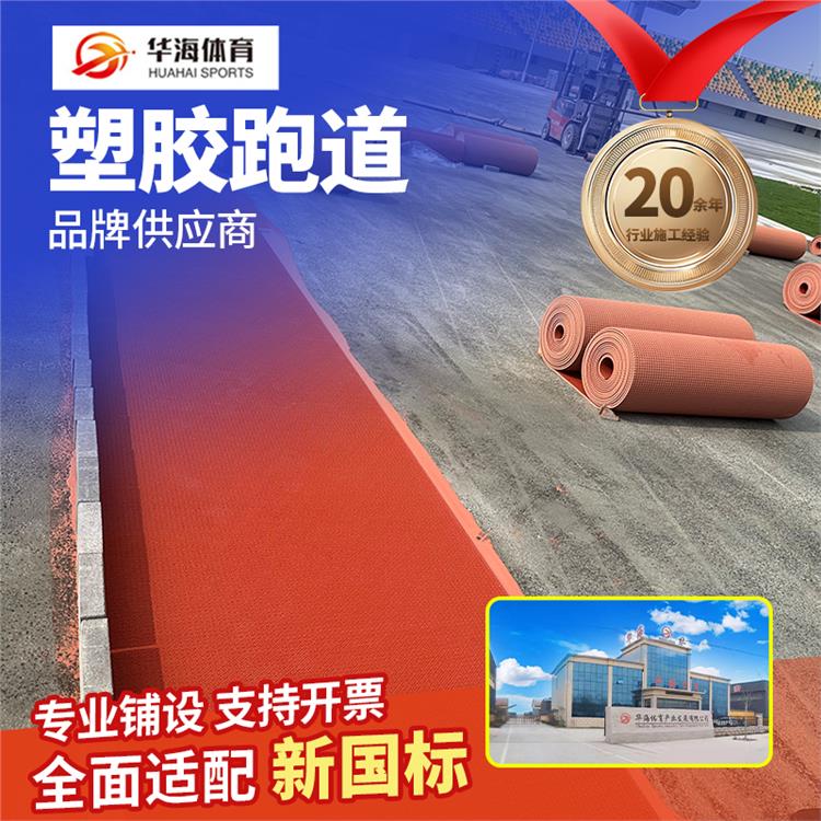 济宁市半预制跑道学校塑胶跑道 - 方案